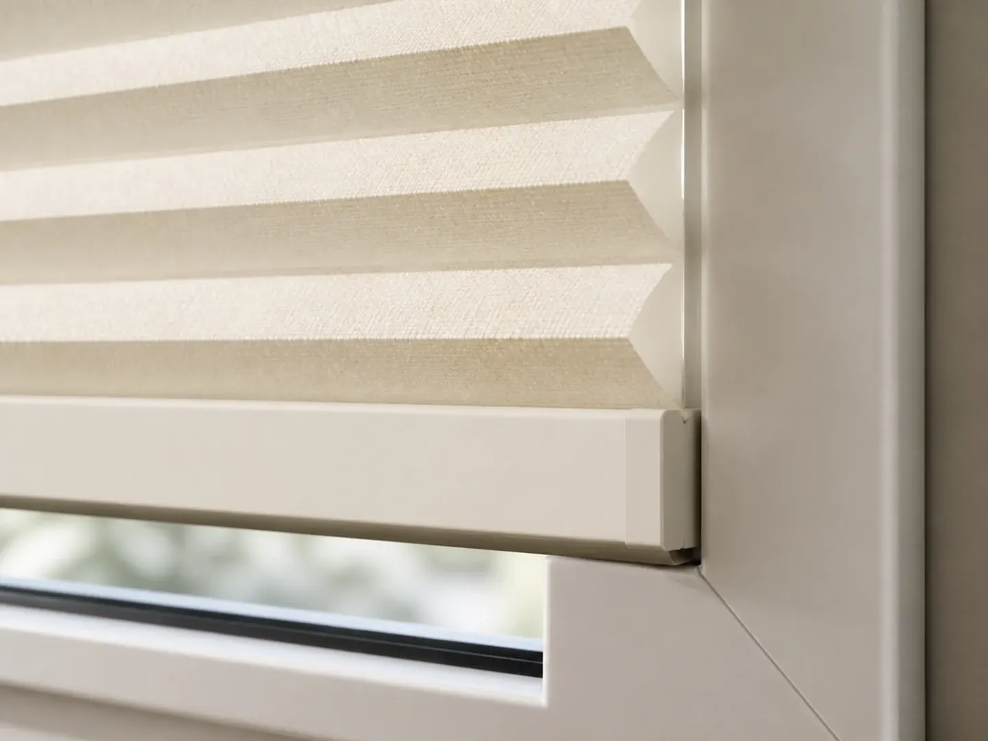 Grey Pleated Blind