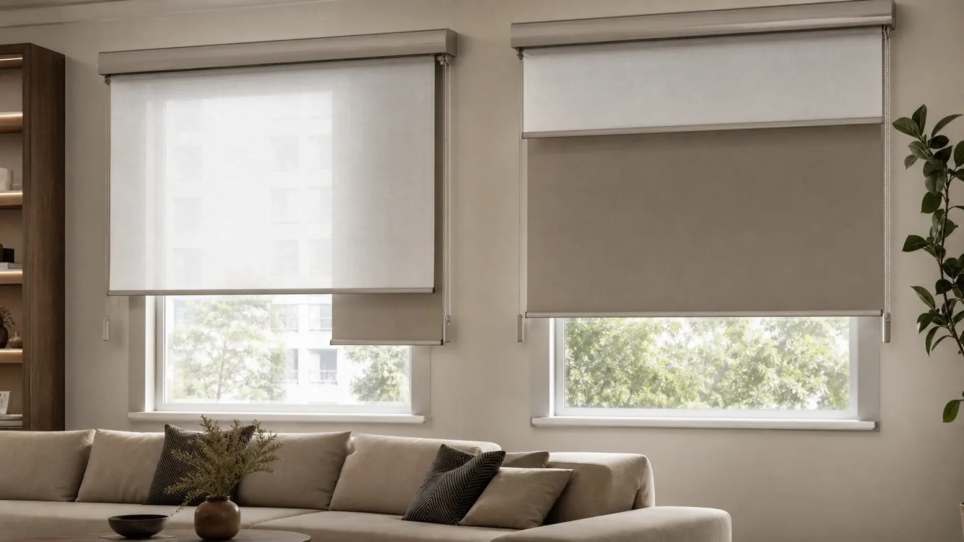 Double Roller Blind